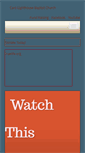 Mobile Screenshot of carolighthousebaptist.org